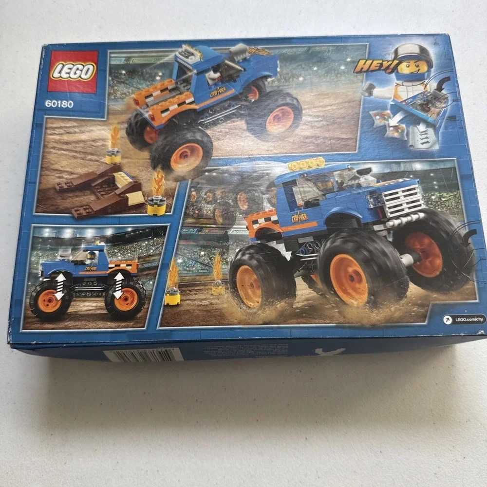 LEGO City Monster Truck 60180 Building Kit 192 Pieces Brand New